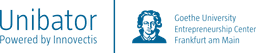 Goethe Universität Frankfurt Unibator logo